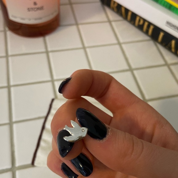 Silver dove earrings from Marc Jacobs - Picture 3 of 3